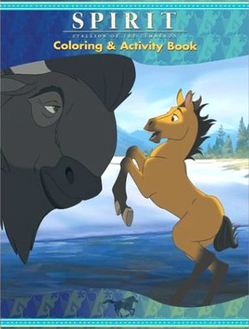 Spirit: Stallion of the Cimarron Coloring and Activity Book