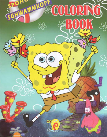 SpongeBob Squarepants Coloring Book  Coloring Books at Retro Reprints -  The world's largest coloring book archive!
