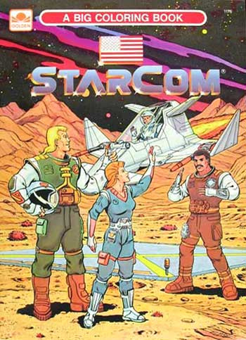 Starcom: The U.S. Space Force Coloring Book
