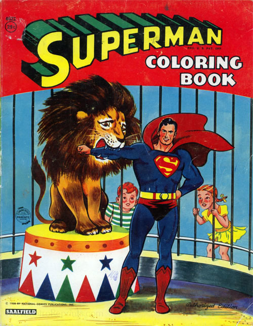 Superman Coloring Book