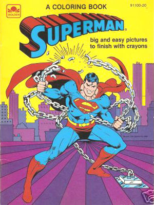 Superman Coloring Book