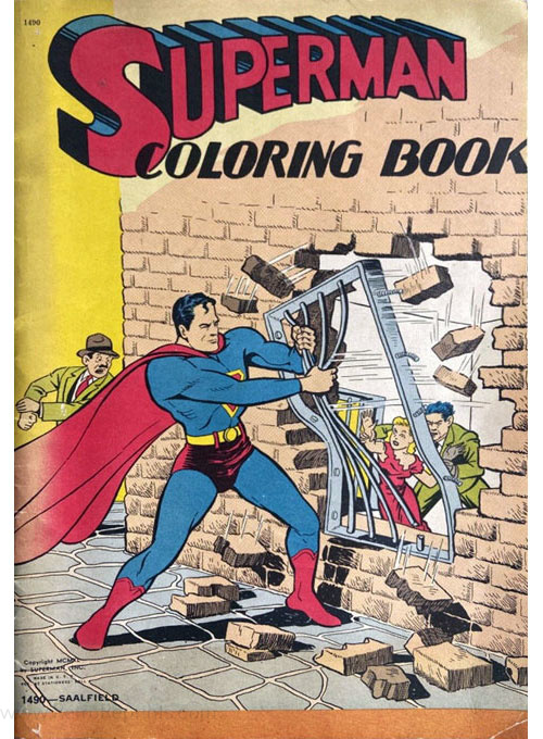 Superman Coloring Book