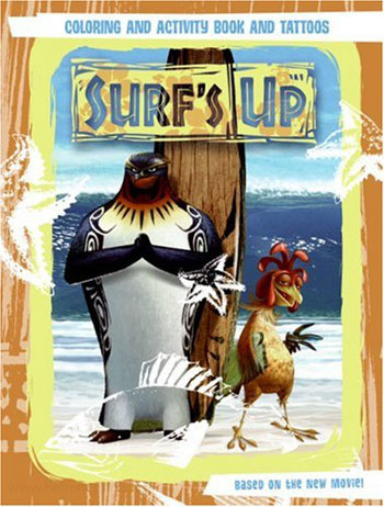 Surf's Up Coloring and Activity Book