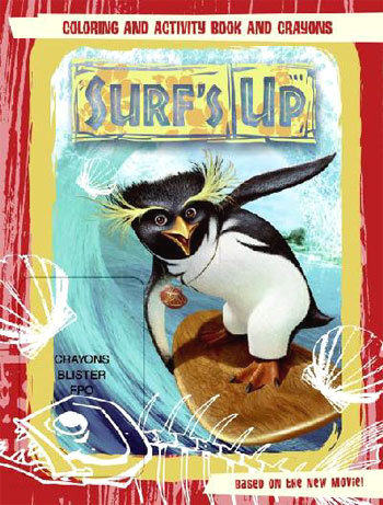 Surf's Up Dude - Surfing Themed Adult Coloring Book - Cute