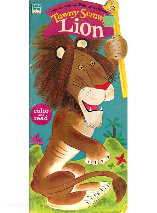 Little Golden Books Tawny Scrawny Lion