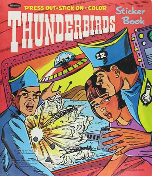 Thunderbirds Sticker Book