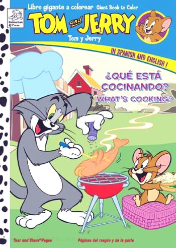 Tom & Jerry Coloring Book