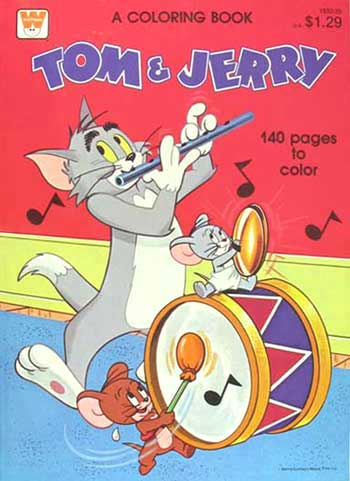 Tom & Jerry Coloring Book