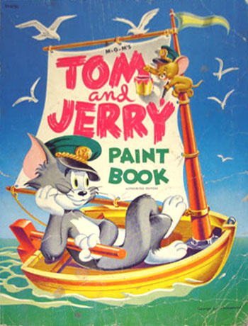 Tom & Jerry Paint Book