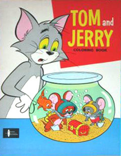 Tom & Jerry Coloring Book