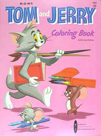 Tom & Jerry Coloring Book