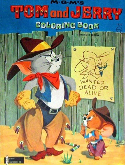 Tom & Jerry Coloring Book