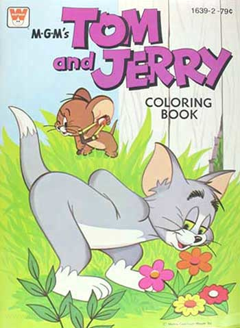Tom & Jerry Cat & Mouse Games  Coloring Books at Retro Reprints