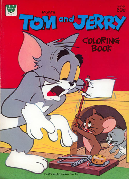 Tom & Jerry Coloring Book