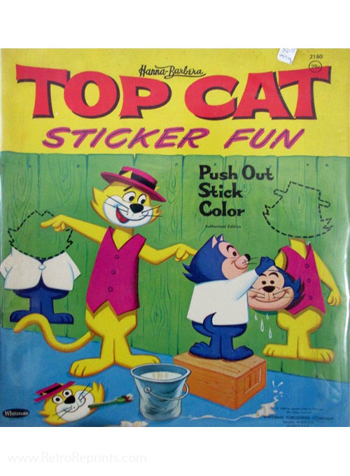 Top Cat Sticker Fun