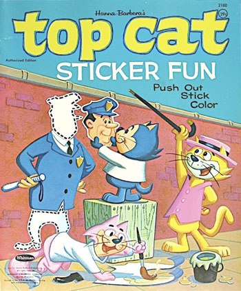 Top Cat Sticker Fun