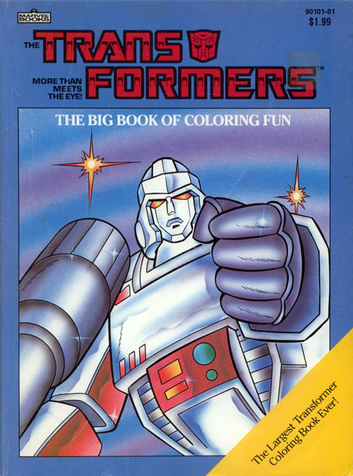 Transformers Coloring Book