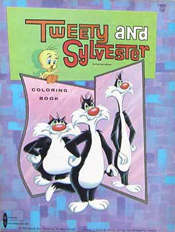 Sylvester & Tweety Coloring Book