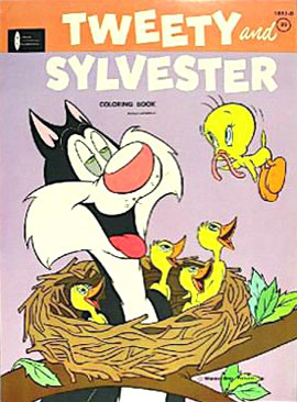 Sylvester & Tweety Coloring Book