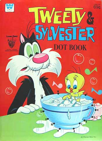 Sylvester & Tweety Dot Book