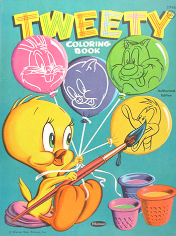 Sylvester & Tweety Coloring Book