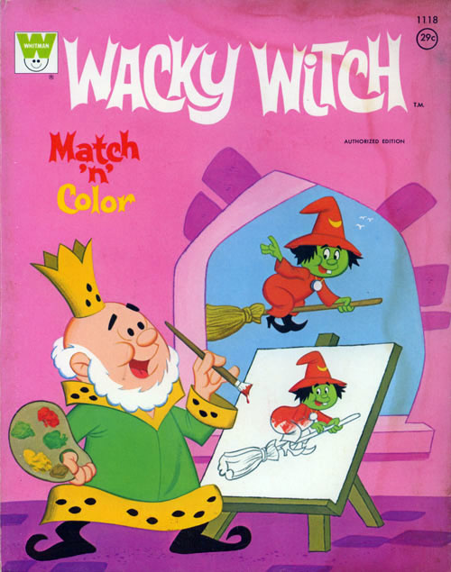 Wacky Witch Match 'n' Color