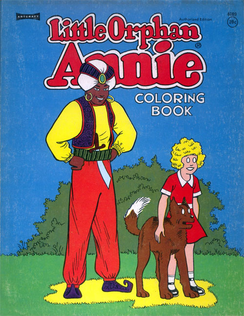 Little Orphan Annie Coloring Book | Coloring Books at Retro Reprints