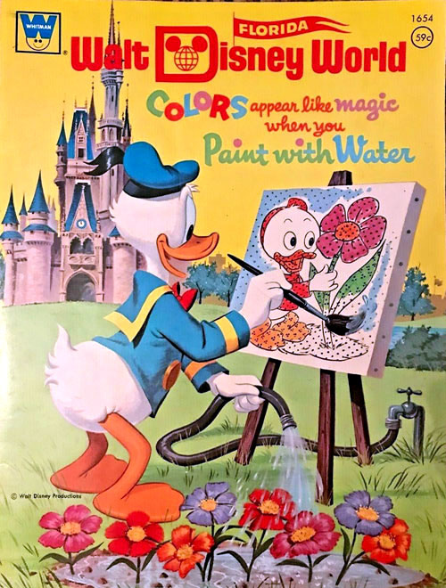 Walt Disney Theme Parks Paint with Water