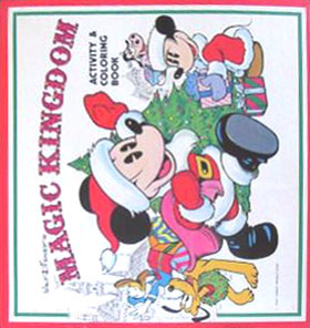 Walt Disney Theme Parks Coloring and Activity Book