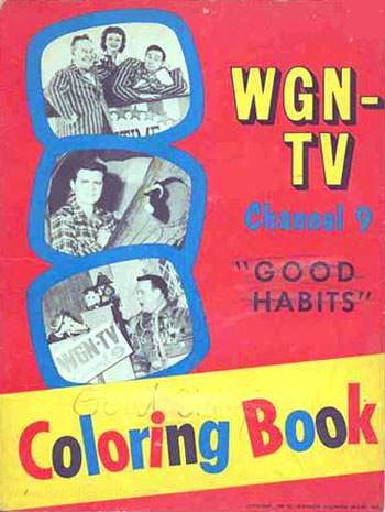 WGN-TV Shows Coloring Book