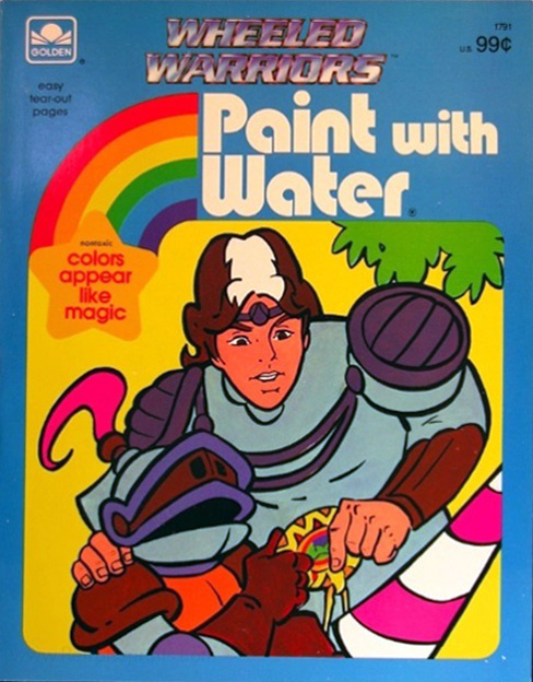 Jayce & the Wheeled Warriors Paint with Water | Coloring Books at Retro ...