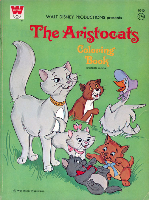 Aristocats, The Coloring Book