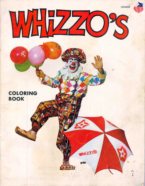 Whizzo Coloring Book