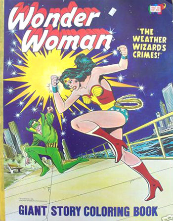 Wonder Woman The Weather Wizard's Crimes