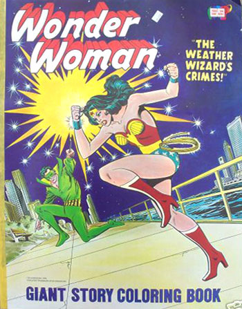 Wonder Woman The Weather Wizard's Crimes