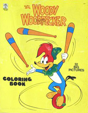 Woody Woodpecker Coloring Book