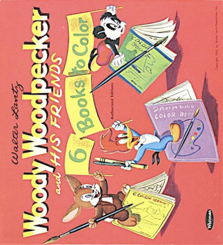 Woody Woodpecker Coloring Set