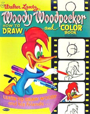 Woody Woodpecker How to Draw