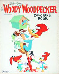 Woody Woodpecker Coloring Book