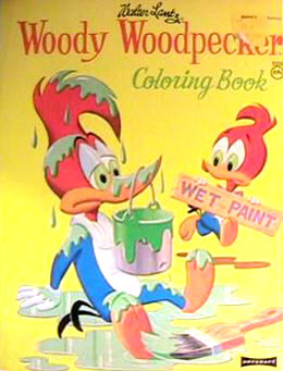 Woody Woodpecker Coloring Book