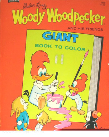 Woody Woodpecker Coloring Book