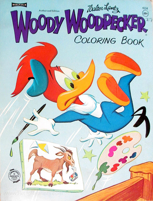 Woody Woodpecker Coloring Book