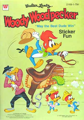 Woody Woodpecker Sticker Fun