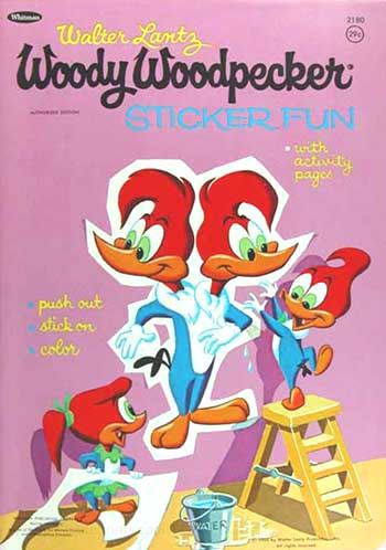 Woody Woodpecker Sticker Fun