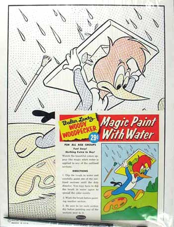 Woody Woodpecker Paint with Water
