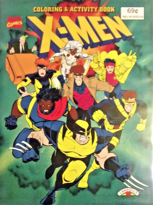 X-Men Coloring and Activity Book