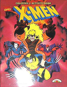 X-Men Coloring and Activity Book