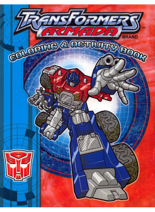 Transformers Armada Autobot Coloring Book