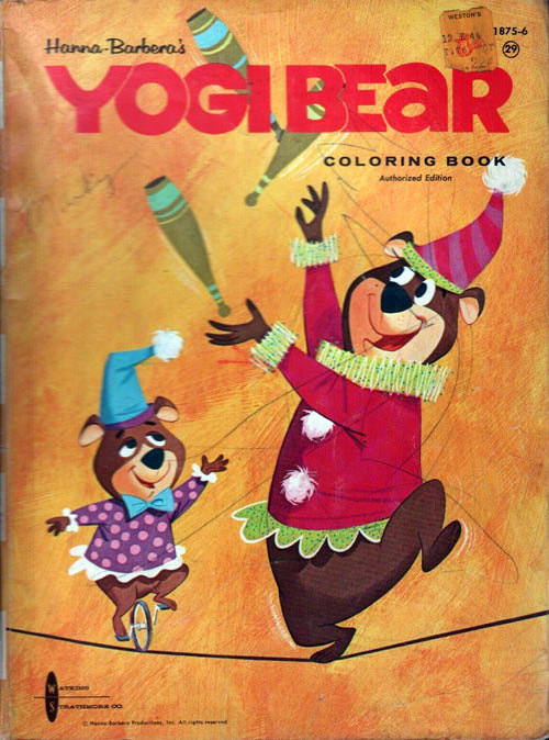 Yogi Bear Coloring Book