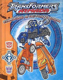 Transformers Armada Minibot Coloring Book